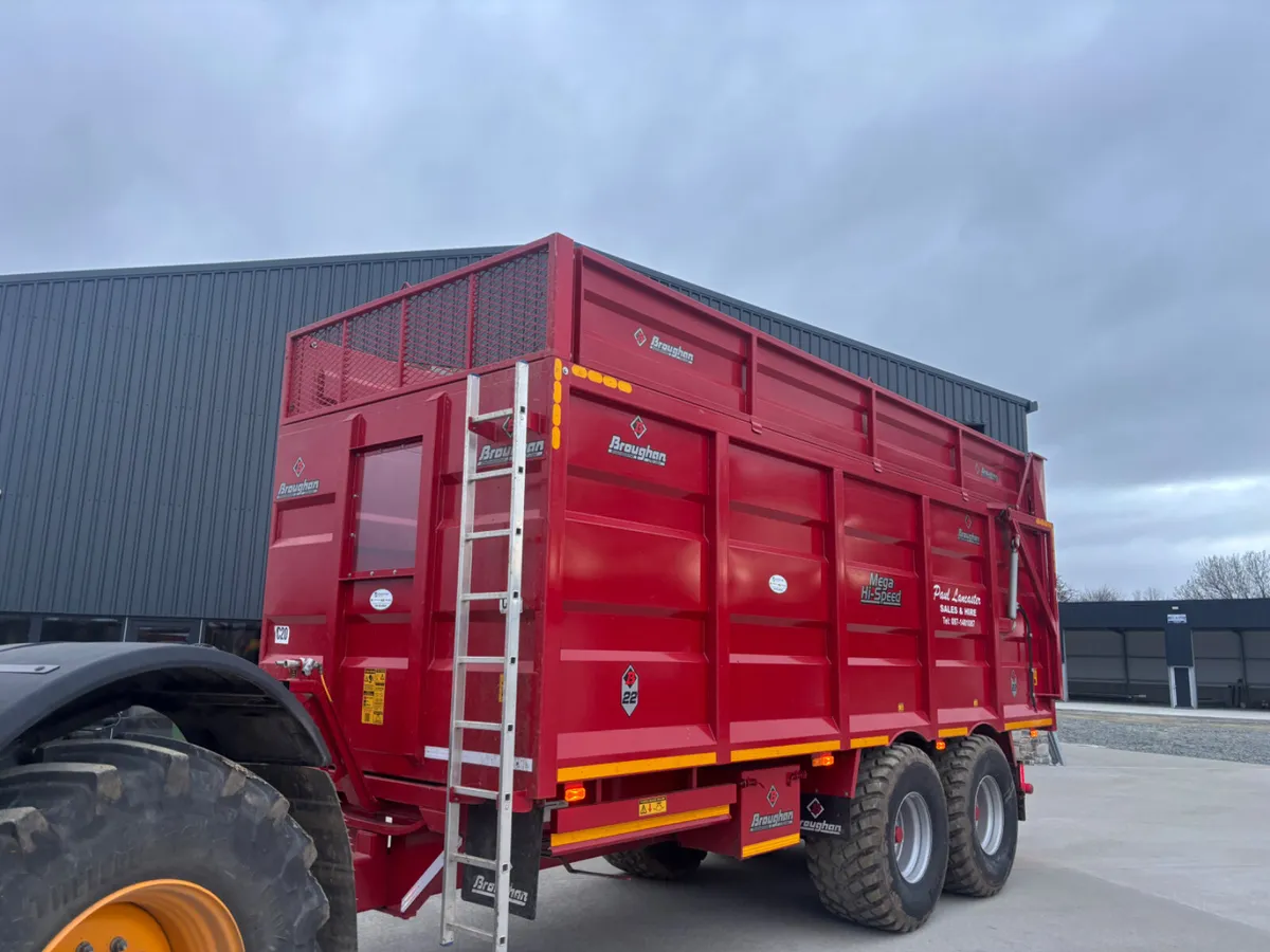 Broughan 22foot silage grain trailer - Image 3