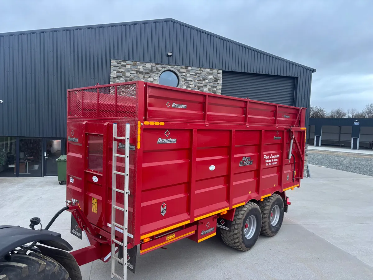 Broughan 22foot silage grain trailer - Image 4