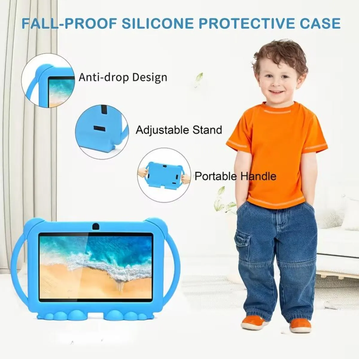 Tablet 7in Android 12 32GB 2GB RAM Kids Tablet - Image 3