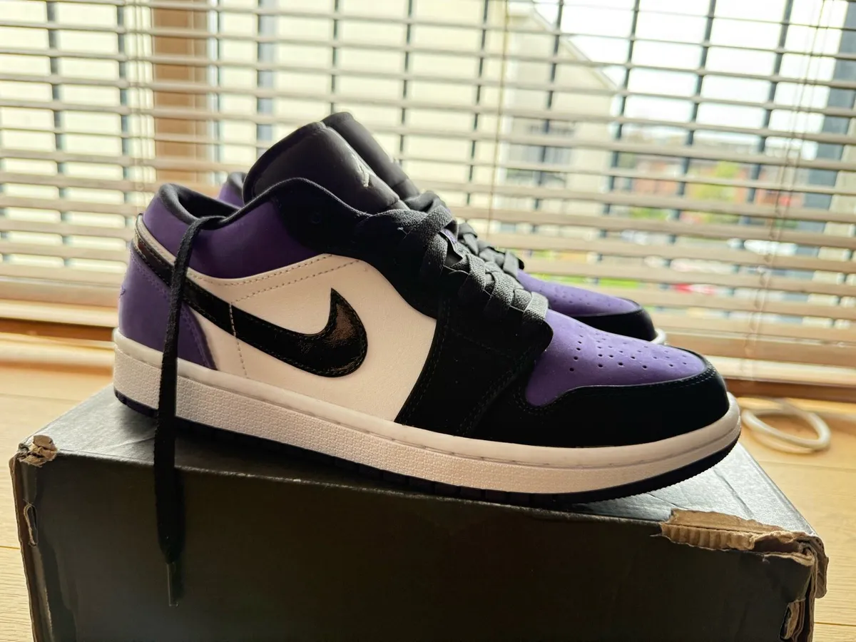 Air Jordan low 1 court purple - Image 2