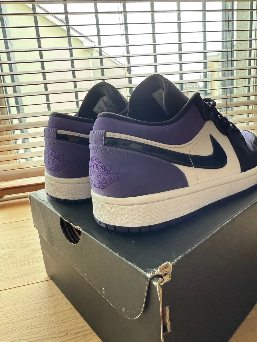 Air Jordan low 1 court purple - Image 4