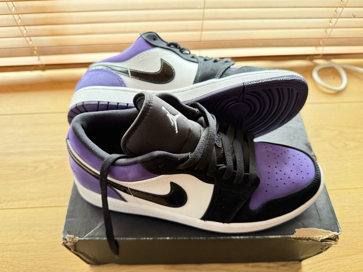 Air Jordan low 1 court purple - Image 3