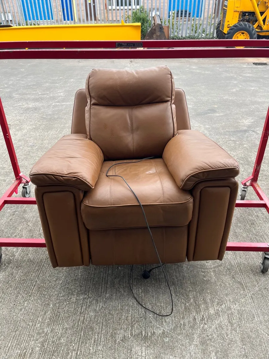 Electric leather Recliner Armchair