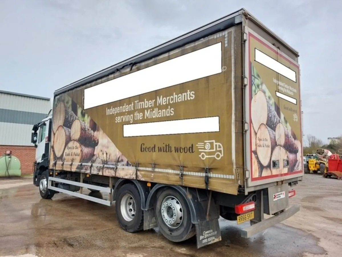 2021 Renault C380 6x2 Rearlift Curtainsider - Image 4