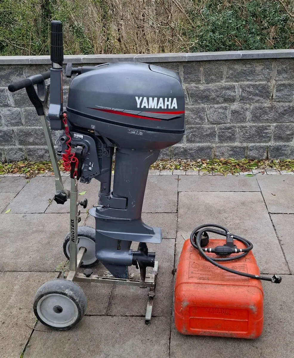 Yamaha 9.9HP 2 Stroke Short Shaft Outboard Motor - Image 3