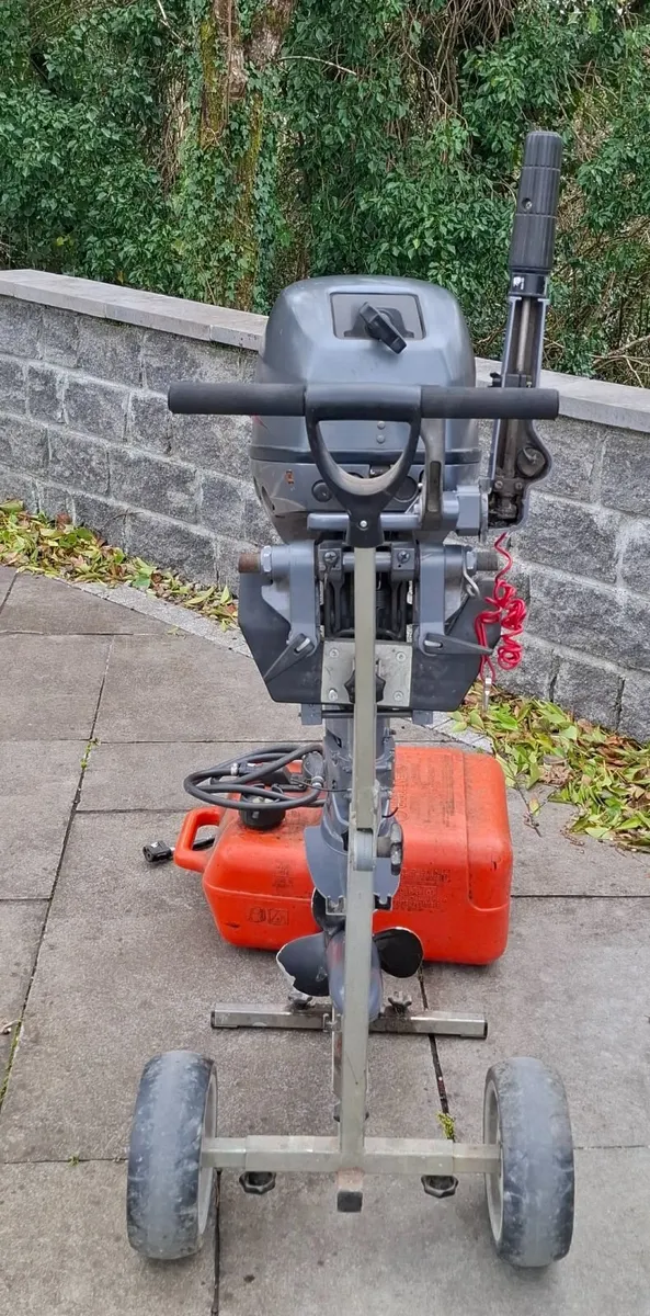 Yamaha 9.9HP 2 Stroke Short Shaft Outboard Motor - Image 4