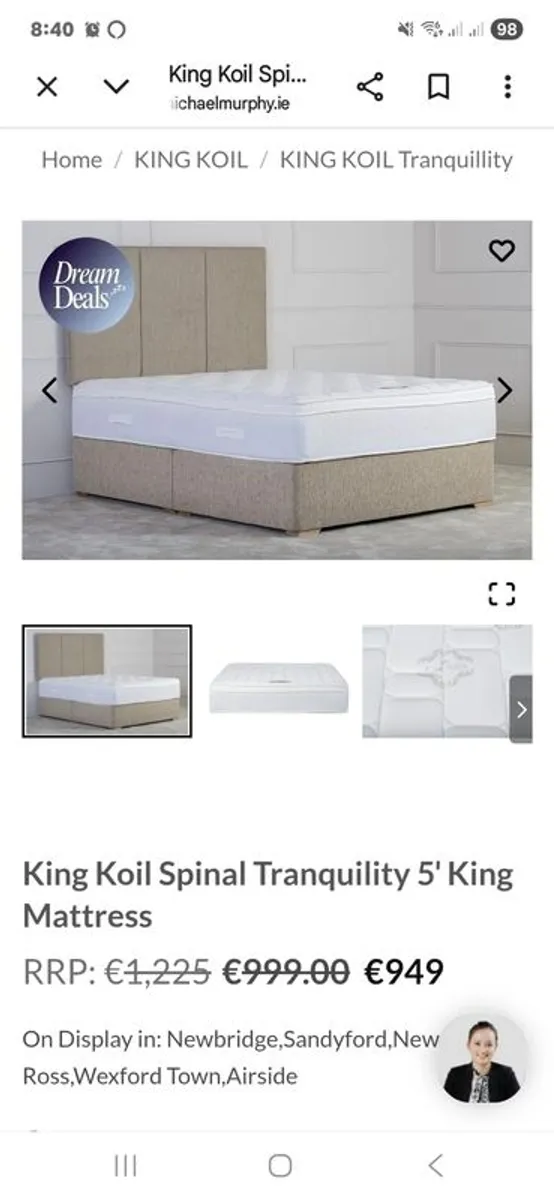 king koil mattress - Kingsize - Image 4