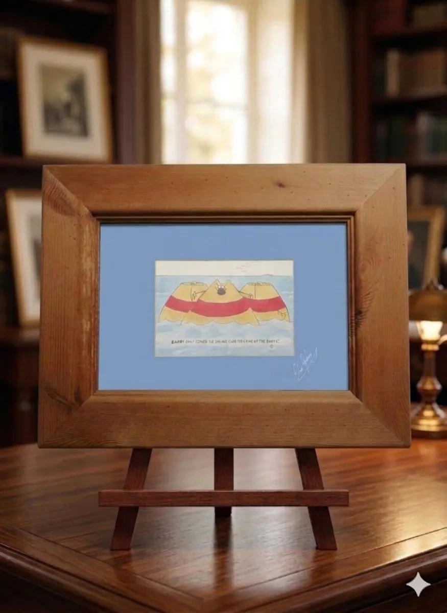 Nautical Humour Signed Clive Gardner Print - Image 1