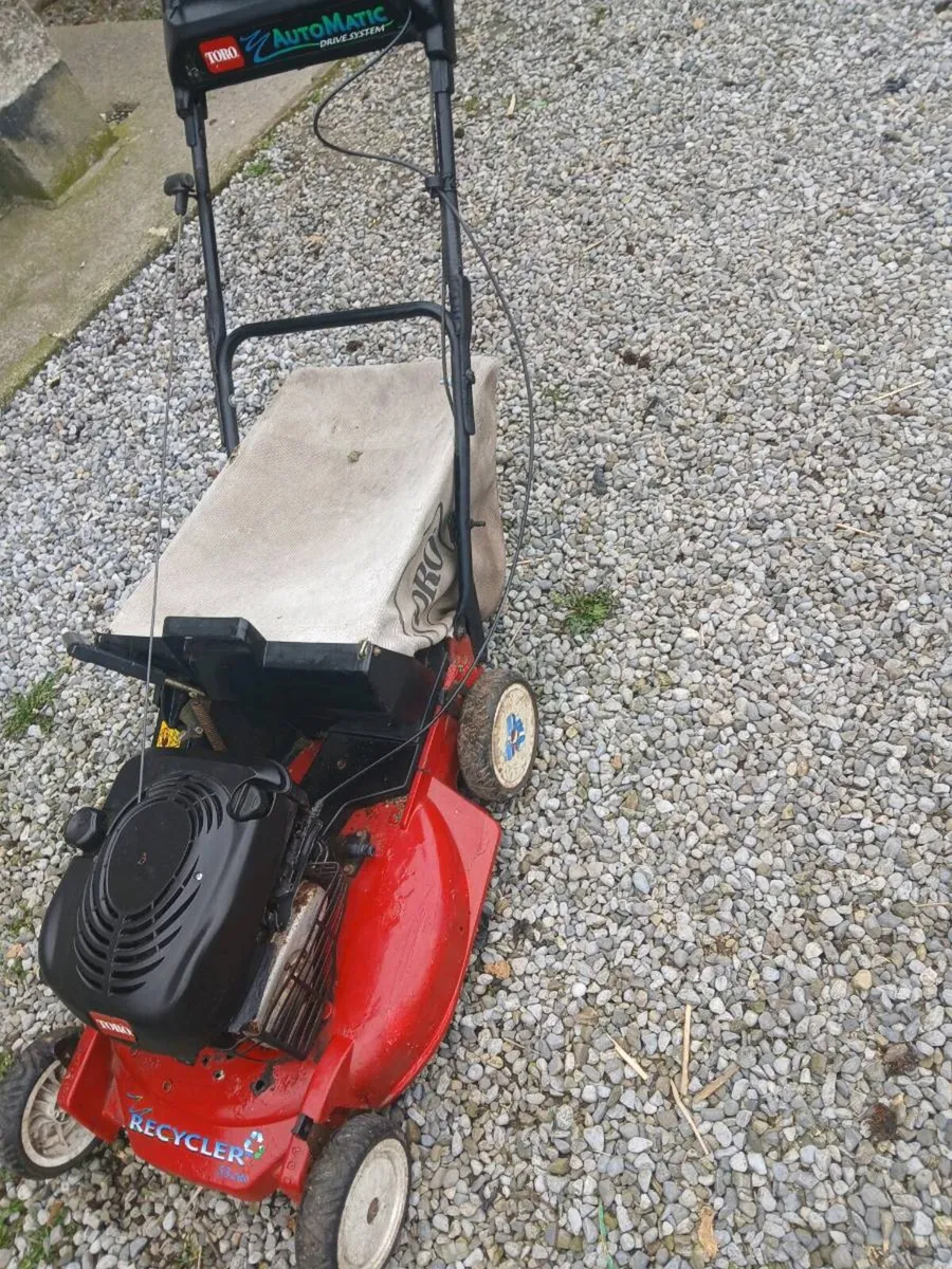 Self-drive lawn mower starts and could out - Image 3