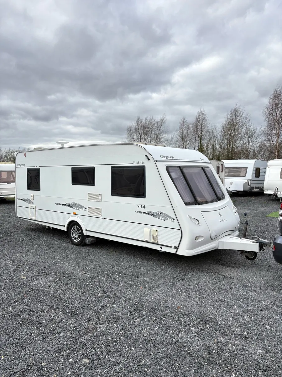 Elddis Odyssey 4 Berth Fixed Bed Caravan - Image 2