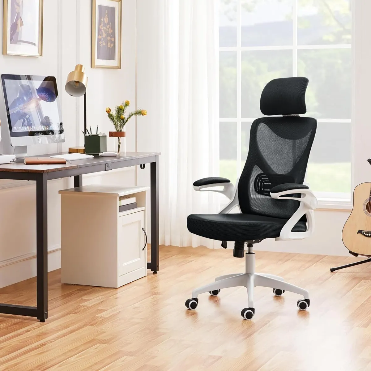 Computer Desk Chair Home Office Ergonomic Swivel - Image 2