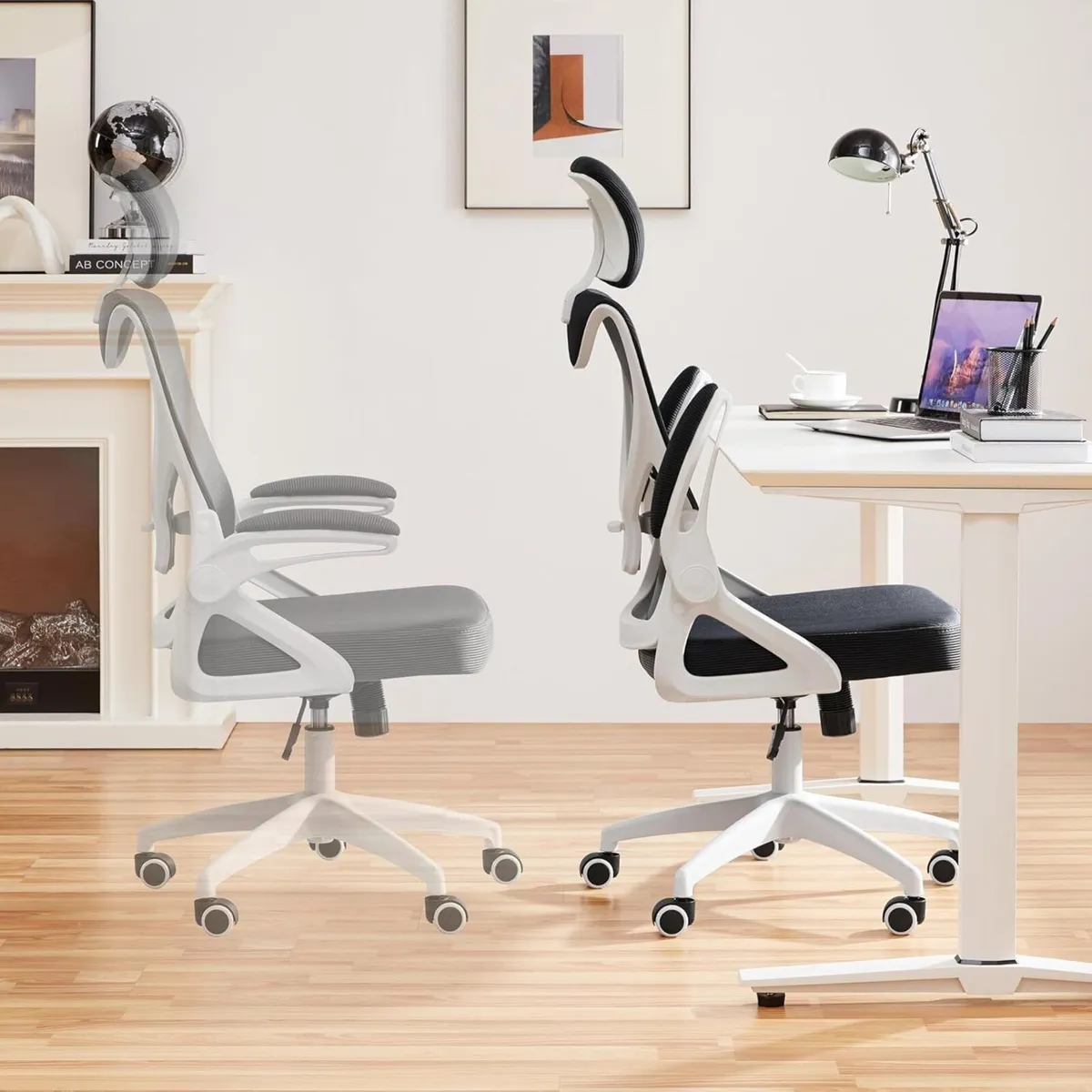 Computer Desk Chair Home Office Ergonomic Swivel - Image 4