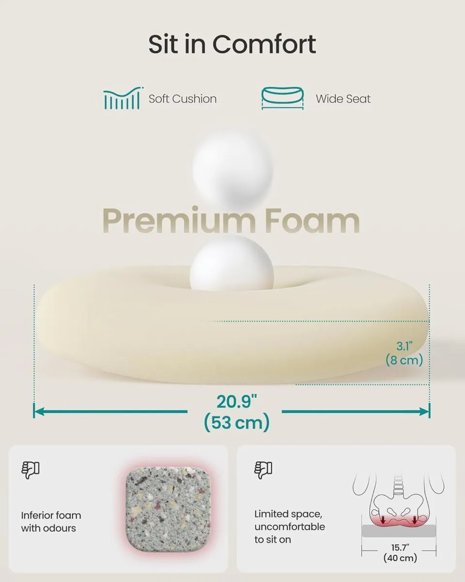 Office Mesh Chair Ergonomic Swivel Lumbar and - Image 4