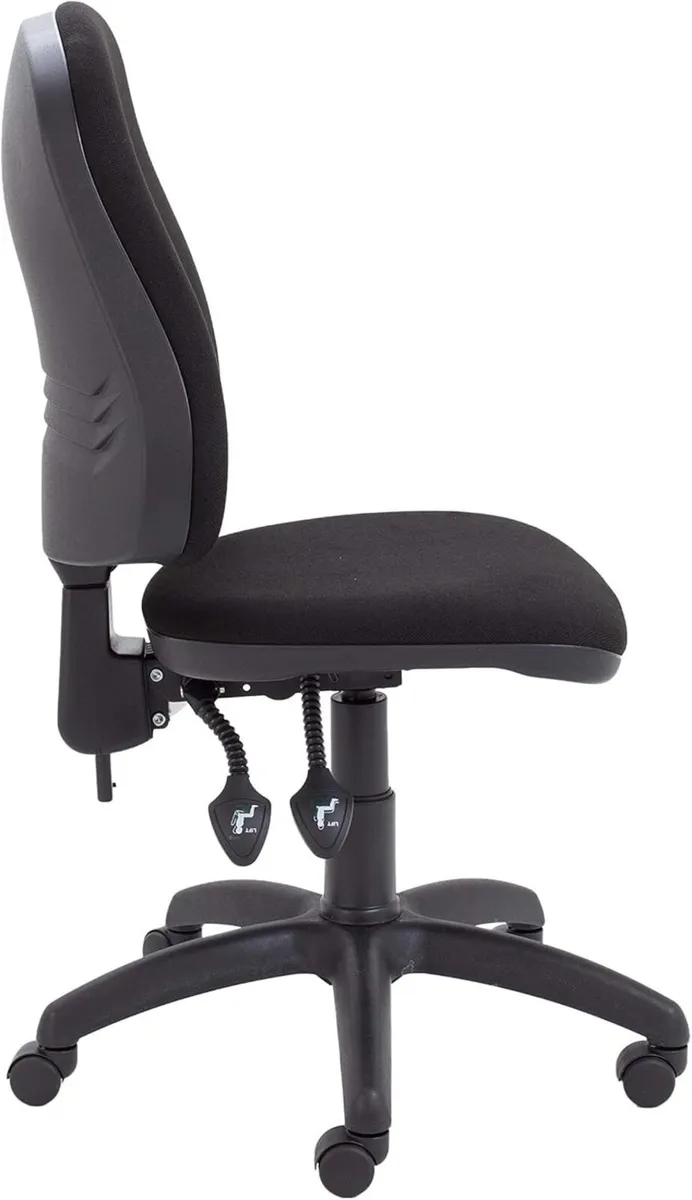 Small Office Chair without Arms Computer Desk - Image 4