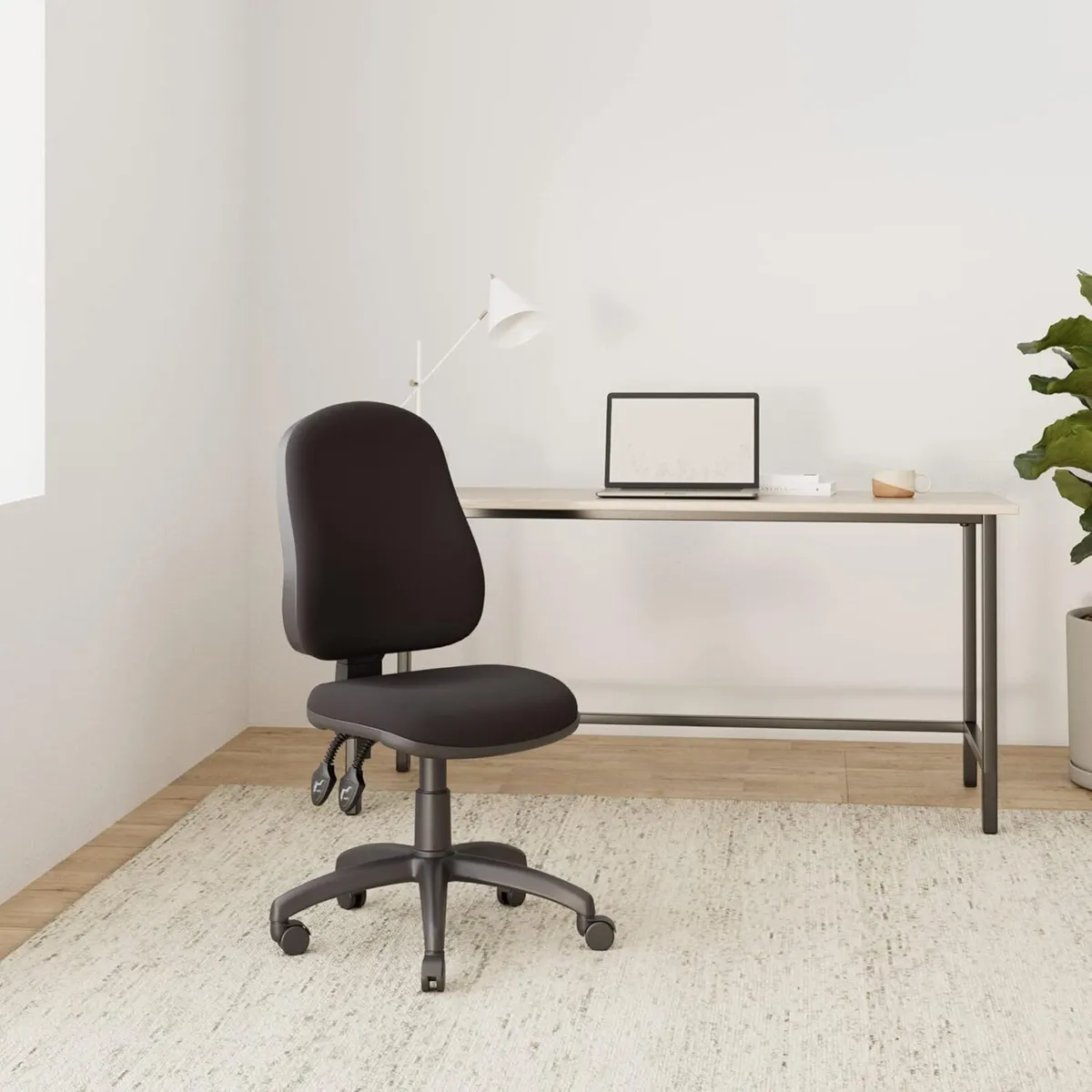 Small Office Chair without Arms Computer Desk - Image 2