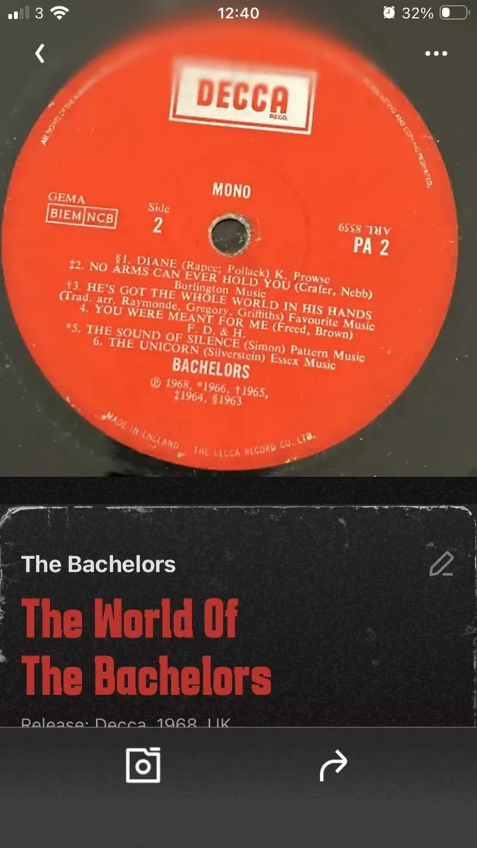 Vintage records ,albums and singles - Image 1