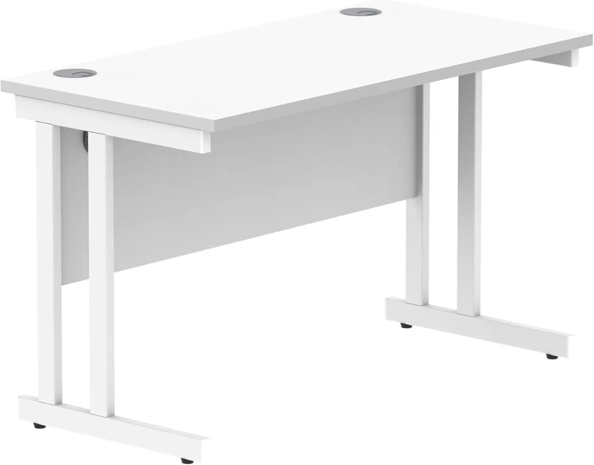 Essentials Rectangular Desks Home Writing - Image 1