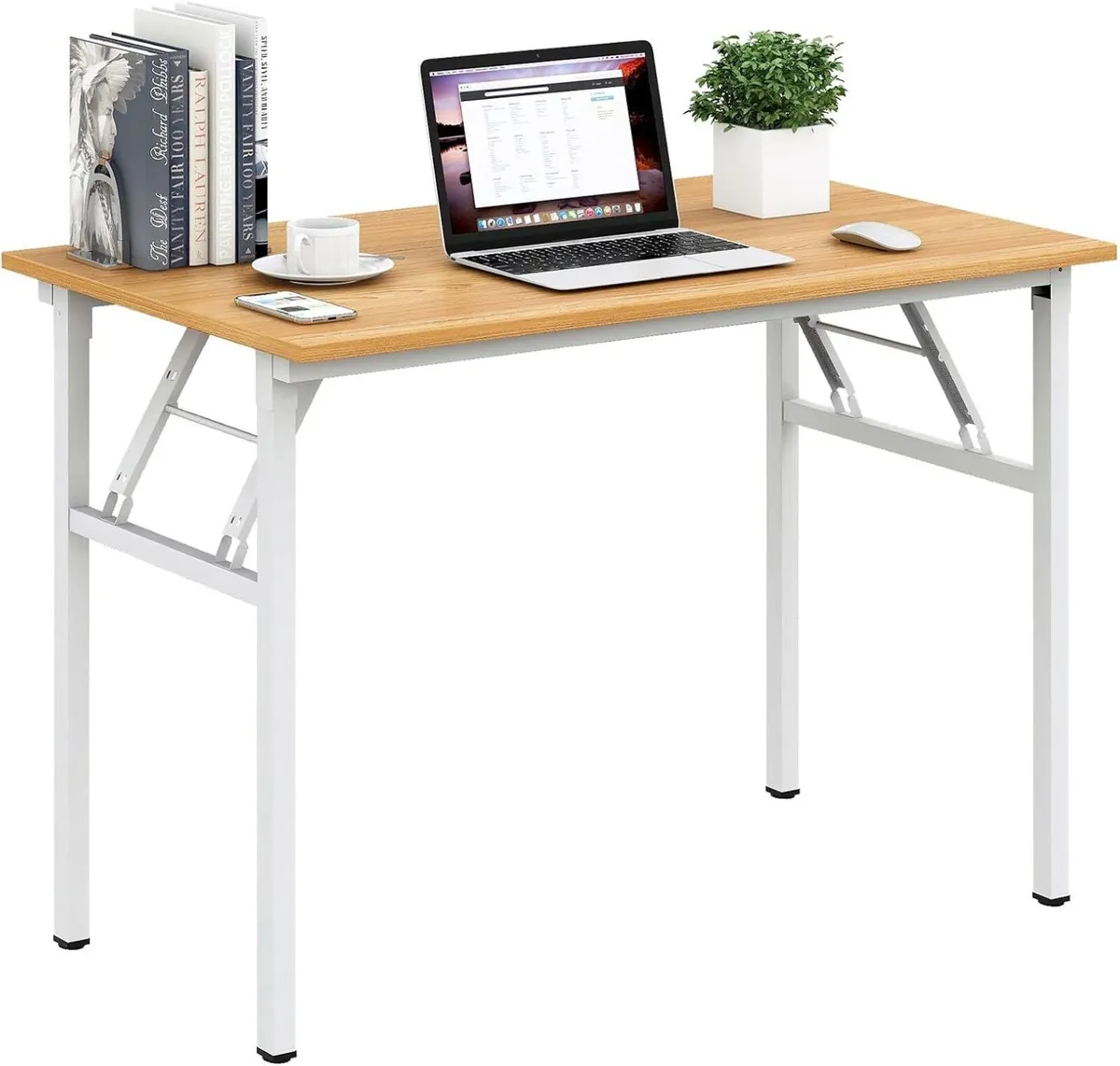 Folding Table Desk Computer PC Tables Small - Image 1