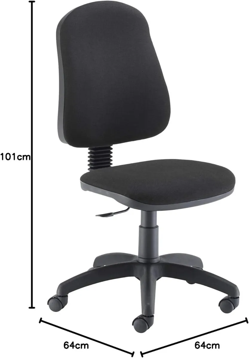 High Back Swivel Desk Chair Ergonomic Home Office - Image 2
