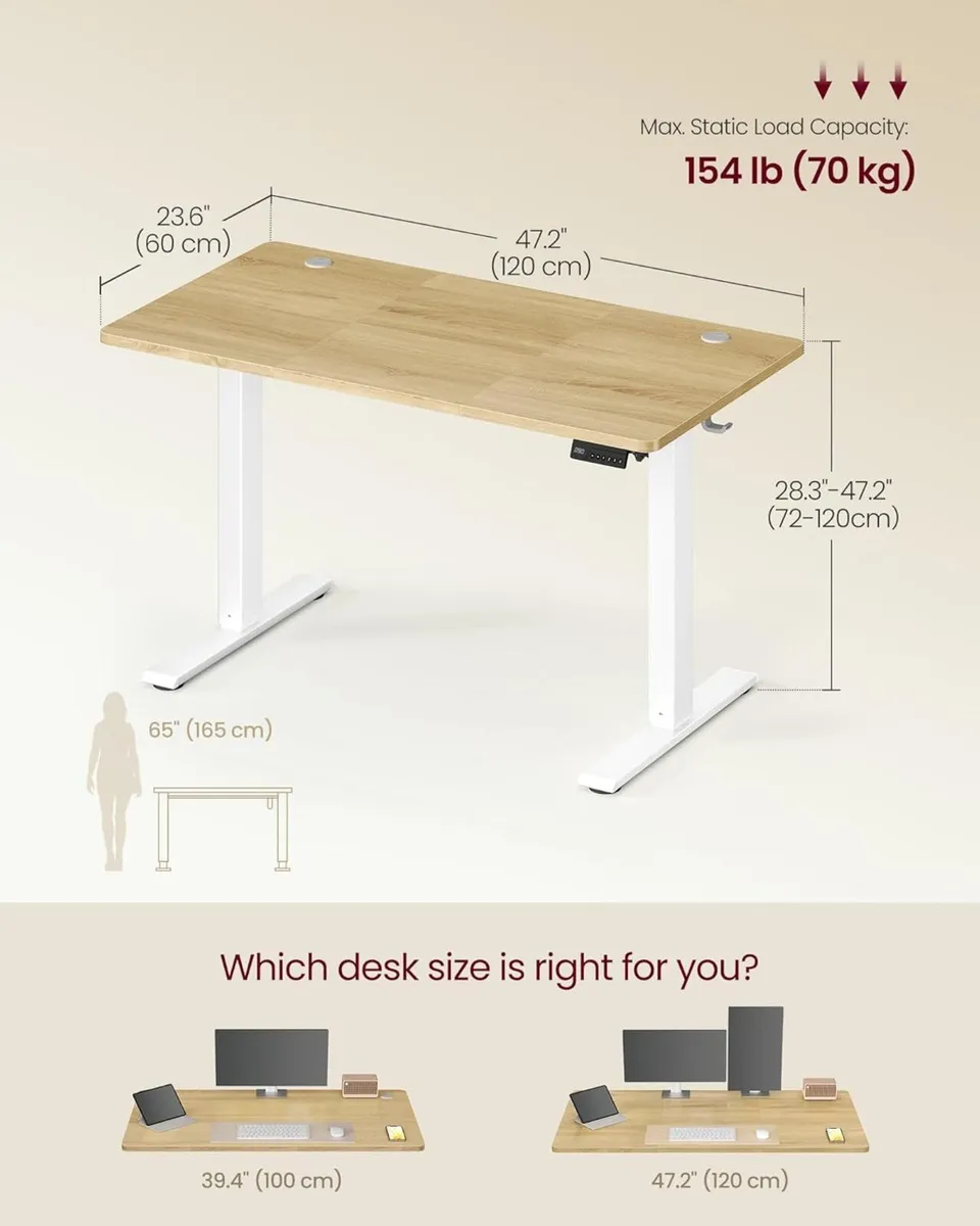 Electric Standing Desk Height Adjustable Sedentary - Image 3