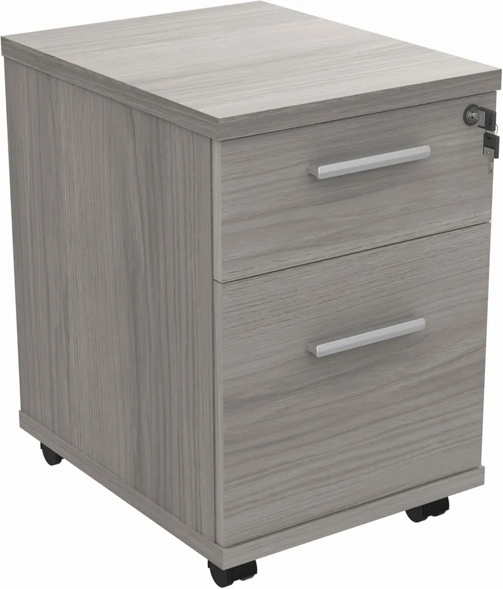 Essentials Heavy Duty 2 Drawer (1 for Filing) - Image 1