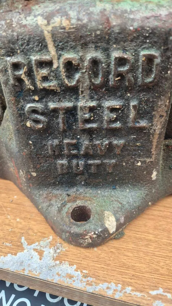 Large Record vice heavy duty - Image 4