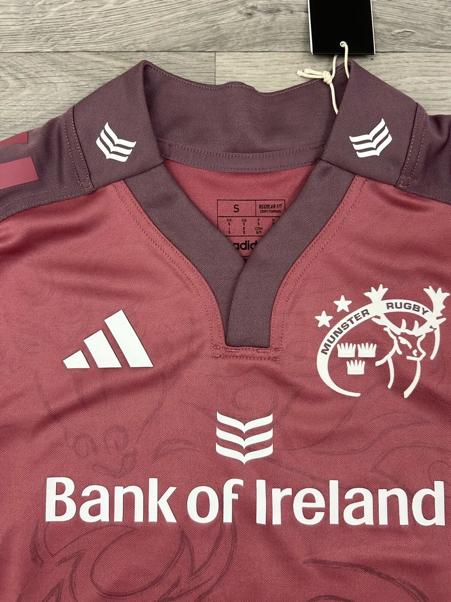 BNWT Munster Euro Rugby Jersey Shirt Mens Small - Image 3