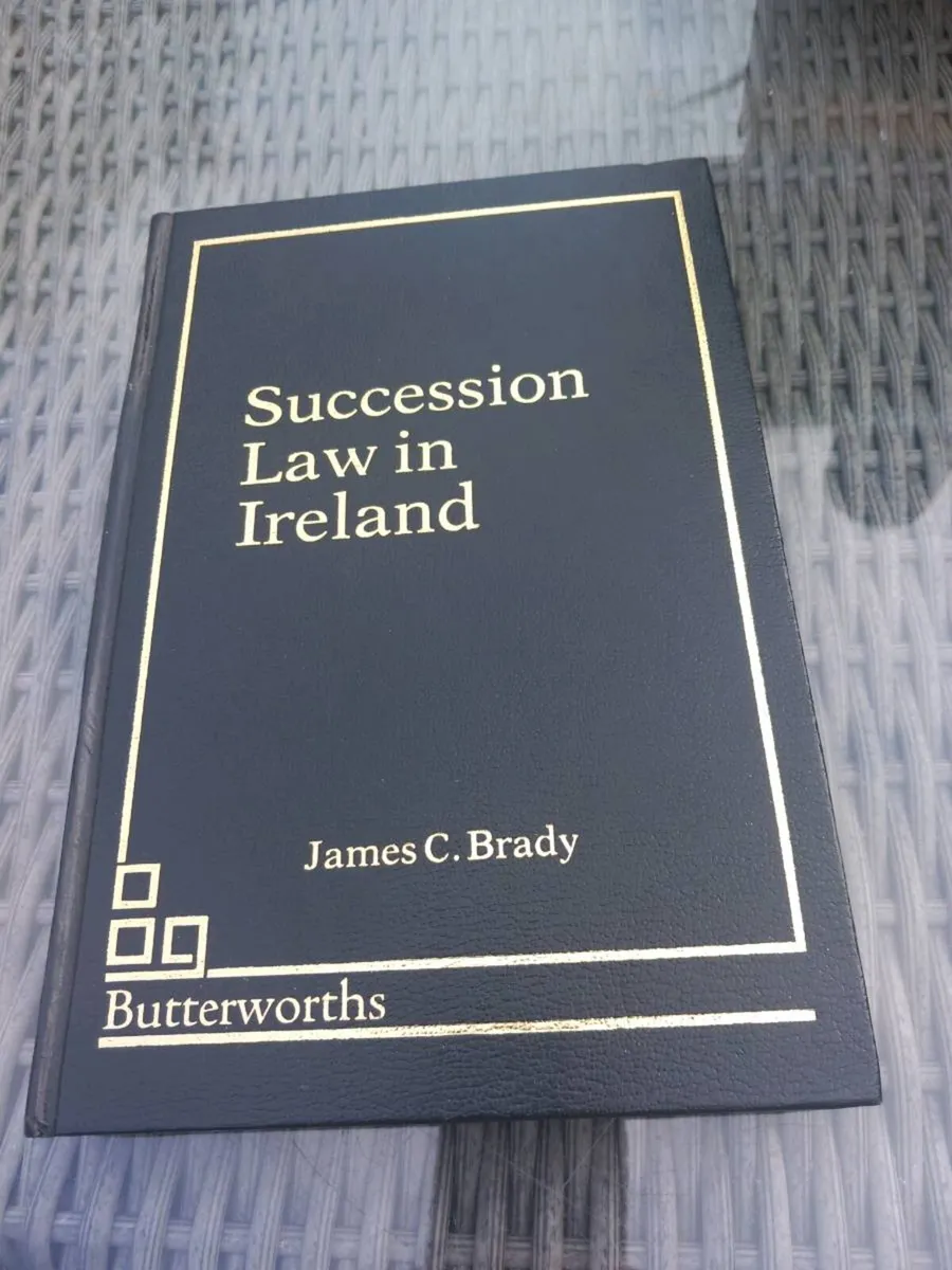 Succession Law Ireland, Brady, book, D18 7e - Image 1