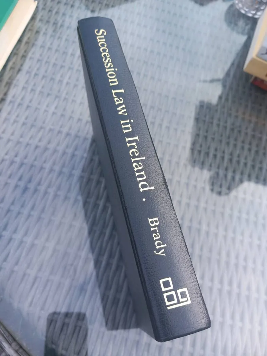 Succession Law Ireland, Brady, book, D18 7e - Image 2