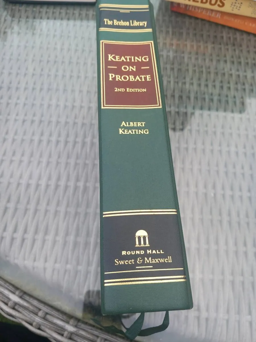 Keating on Probate, Hardback bk, Law, D18 post 7e - Image 2
