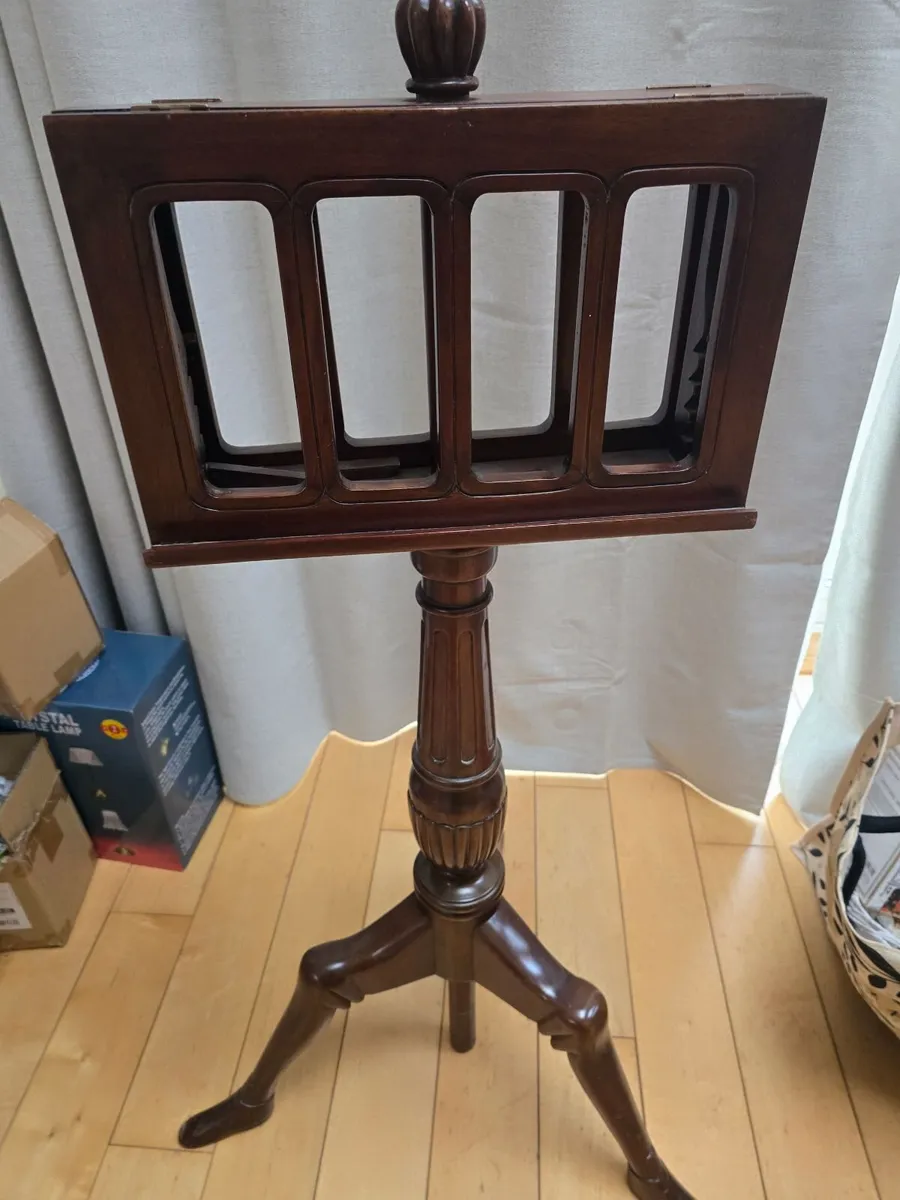 Antique Music Sheet Adjustable Stand - Image 1