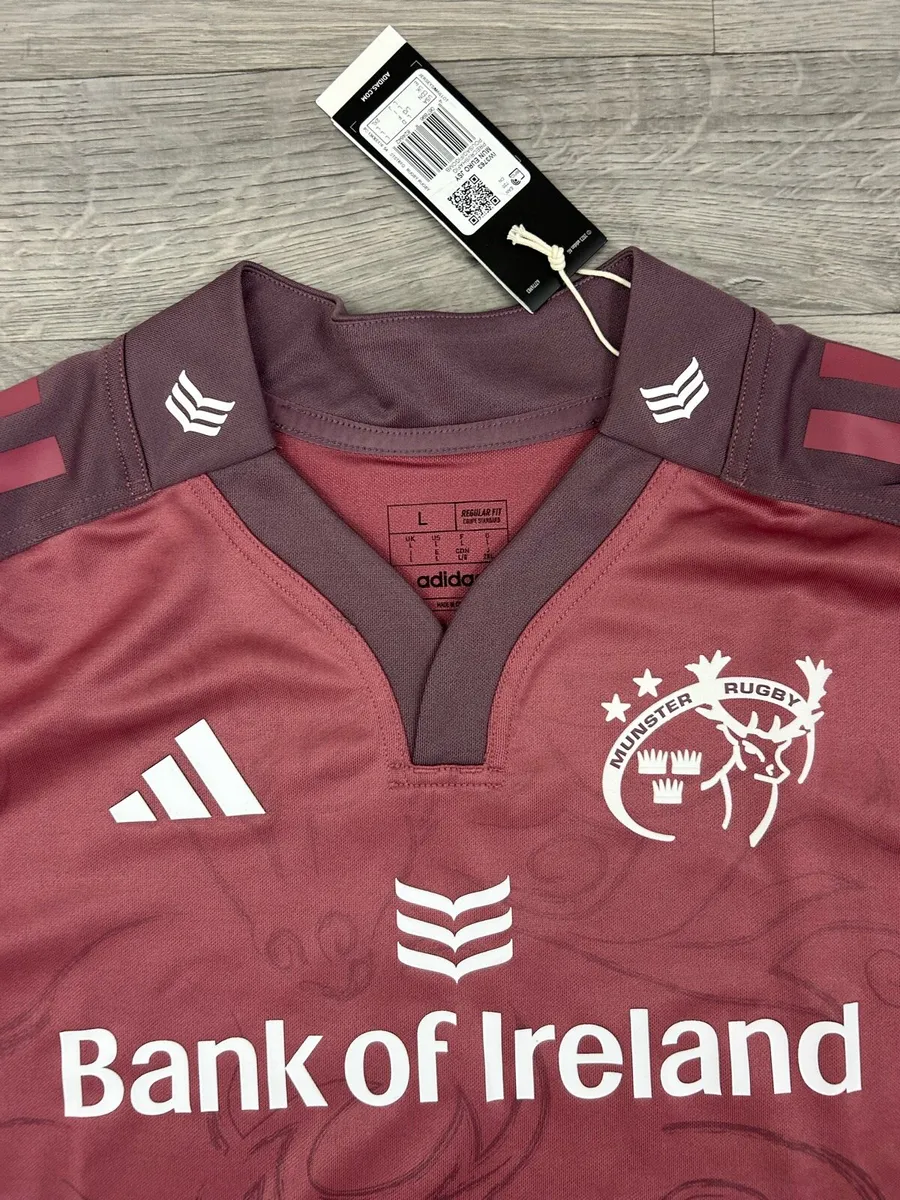 BNWT Munster Rugby Euro Jersey Shirt Mens Large - Image 3