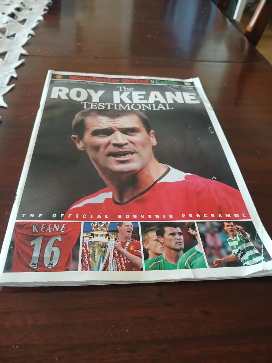 Roy keane testimonial programme