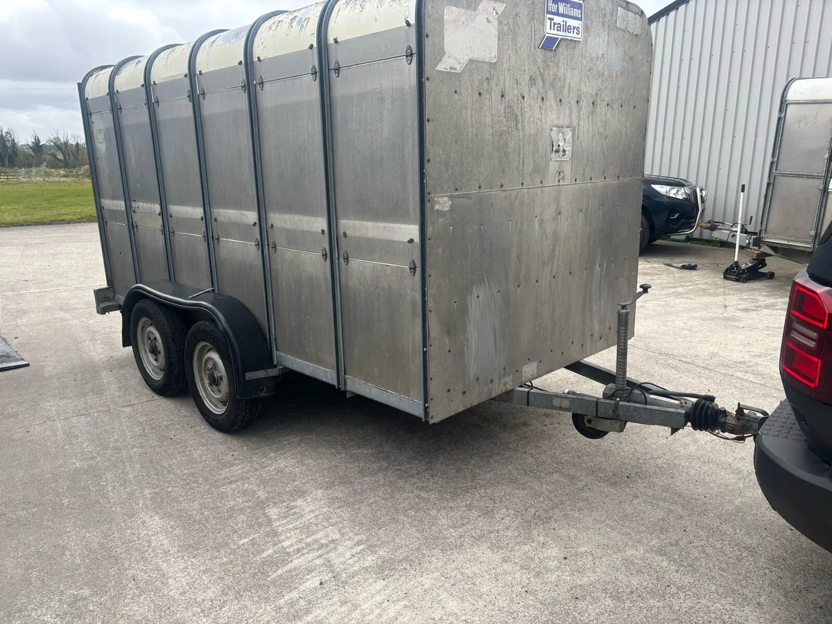 12x6 Ifor Williams Livestock Trailer - Image 1