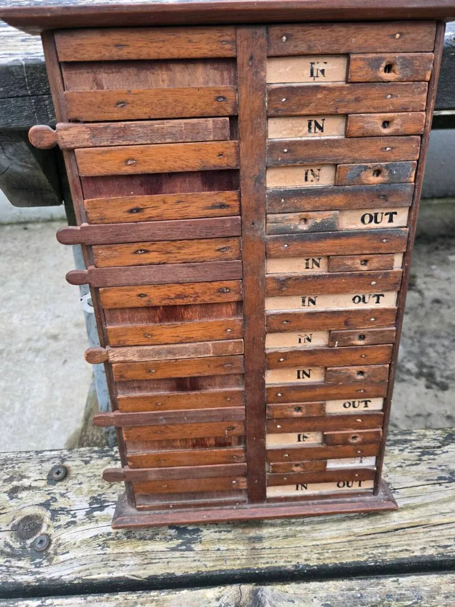 Vintage Attendance/Rota board - Image 3