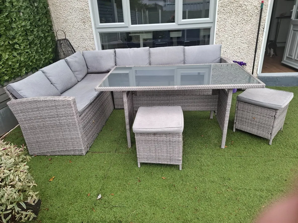 L-Shaped Corner Outdoor Furniture - Image 3