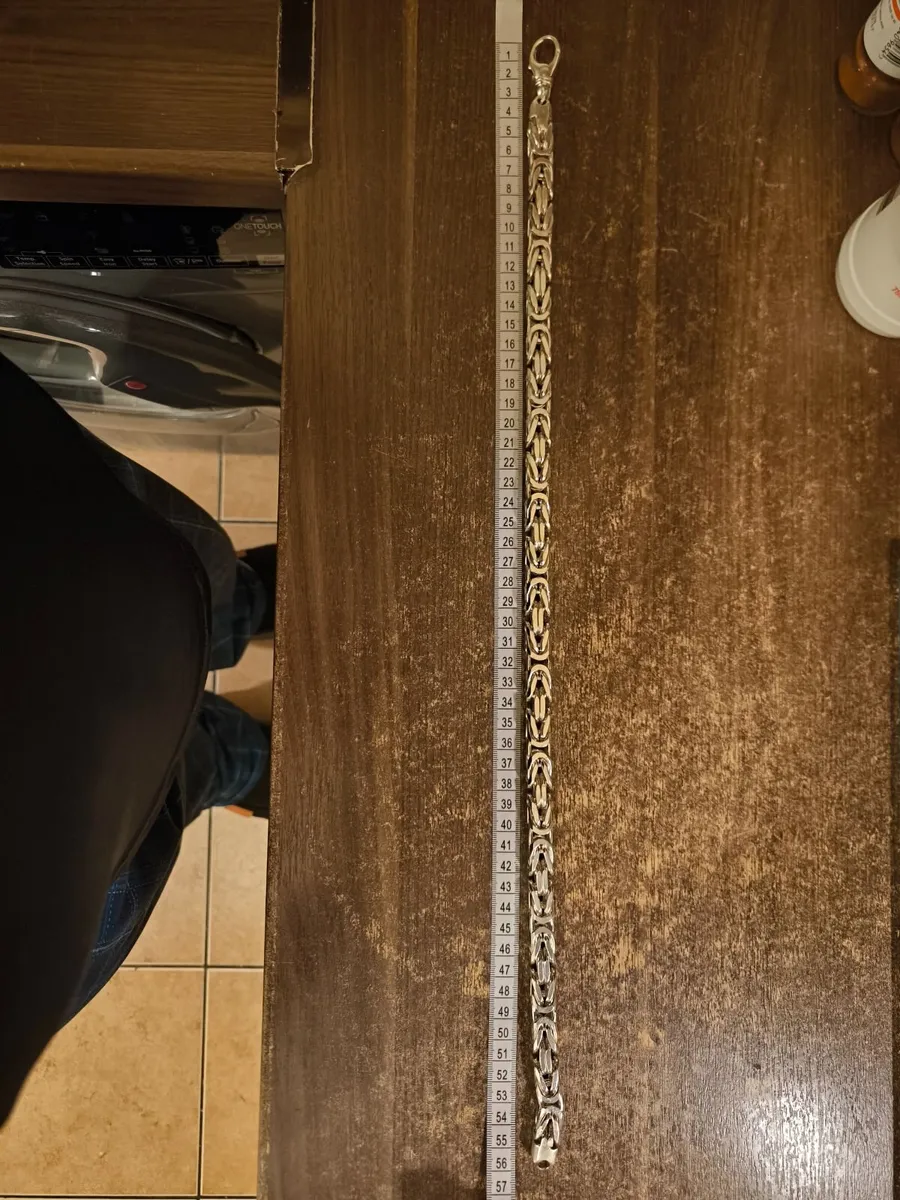 Silver 925 Necklace 383 gram! - Image 3