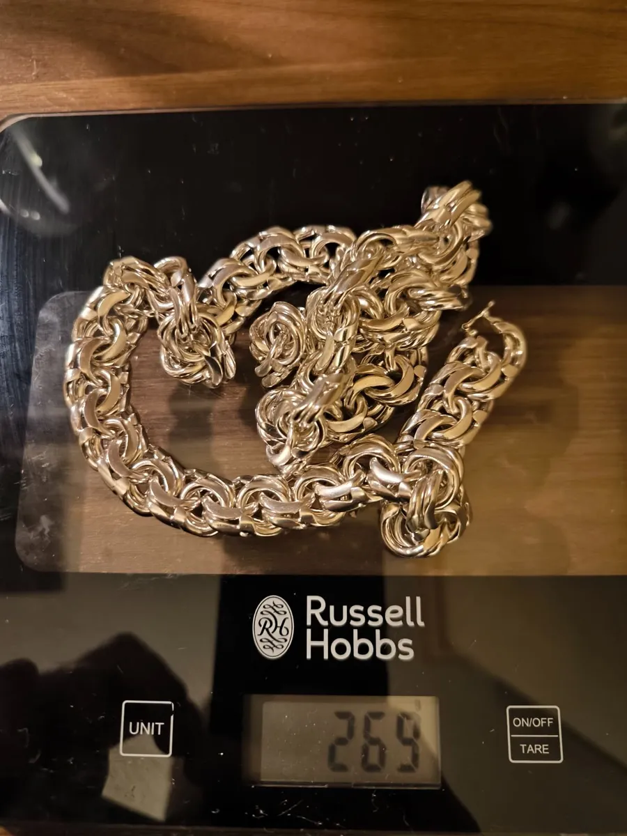 Silver 925 necklace 270 gram! - Image 1