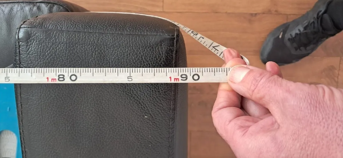 Black Leather Sofas x 2 - Image 3