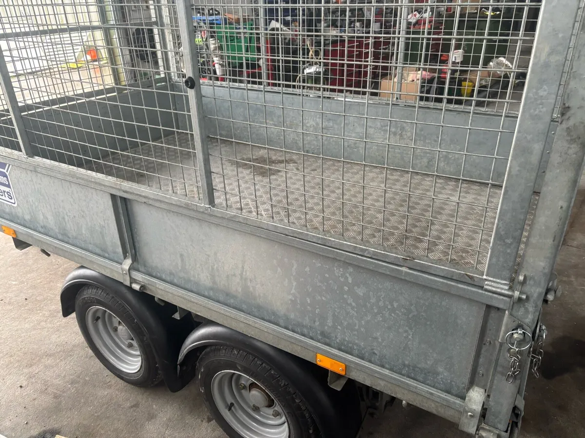 Ifor Williams 8x5 Builders Trailer with mesh sides - Image 3