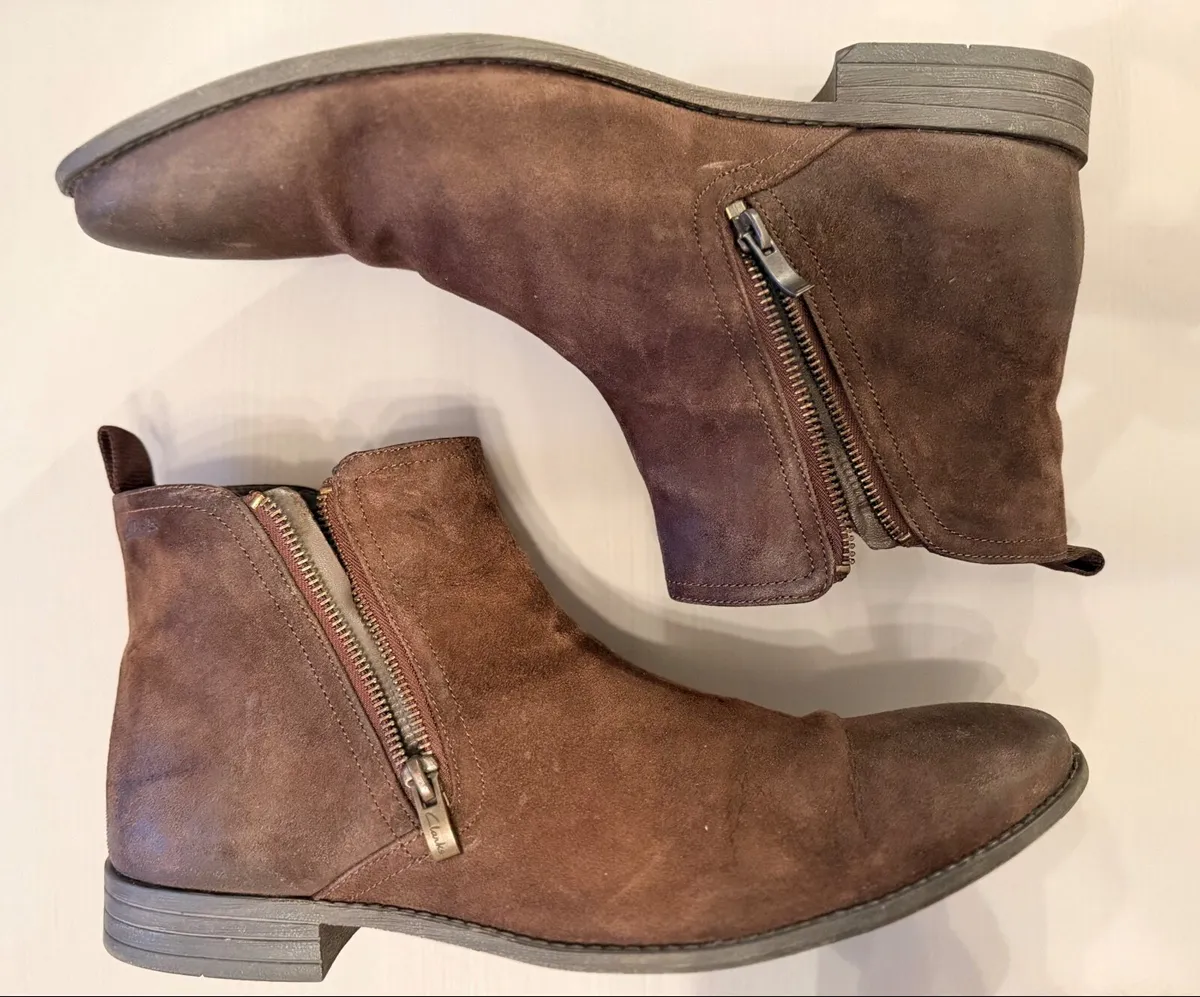 Clarks Men’s Boots UK10 (EU44) - Image 1