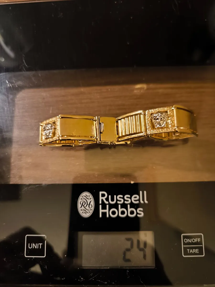Gold 585 Bracelet Versace 24 gram ! - Image 2