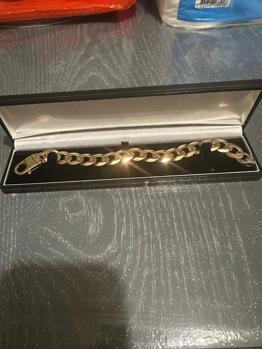 Gold man’s bracelet - Image 1