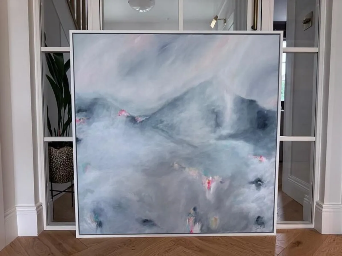 Original Acrylic Irish Artwork Diptych - Price Reduction - Image 2