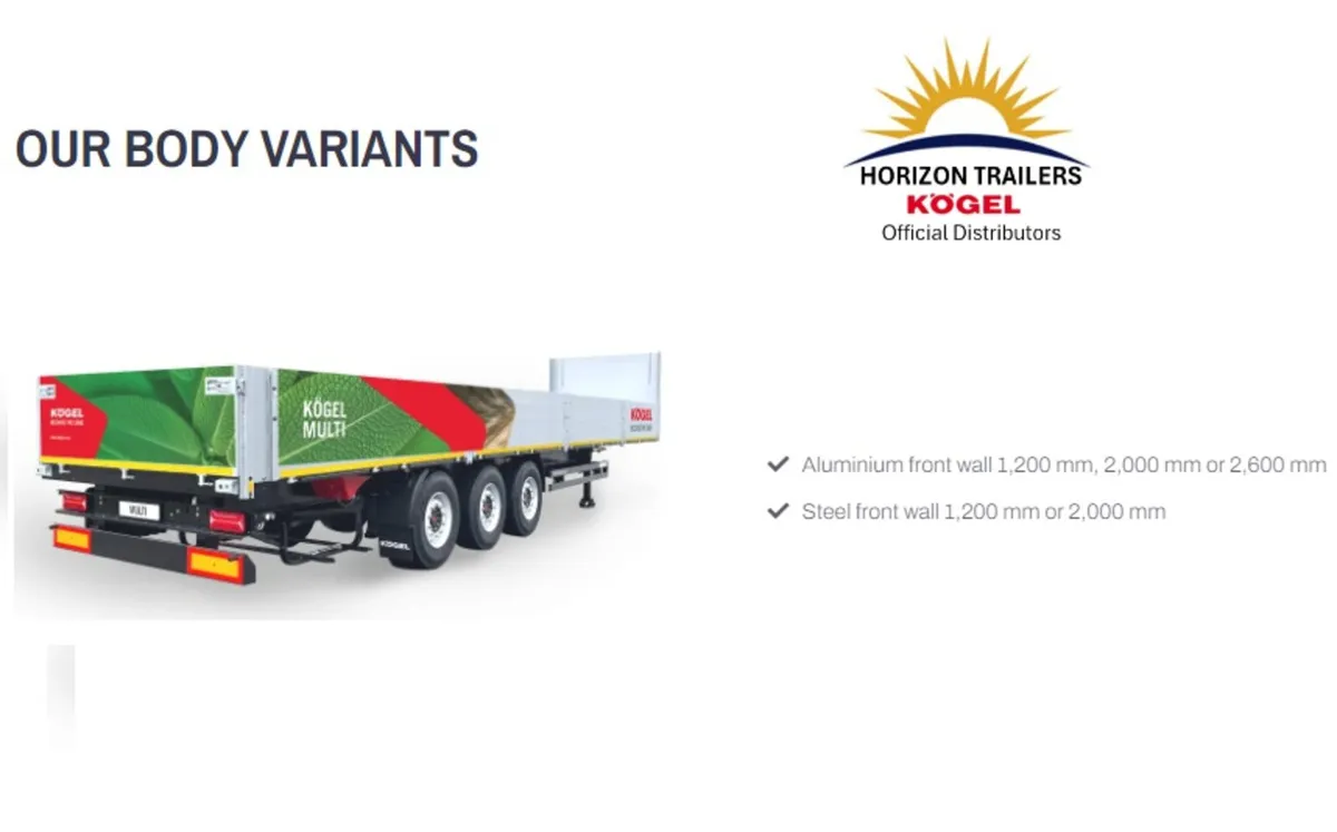KOGEL Platform & Flatbed Trailers - Image 3