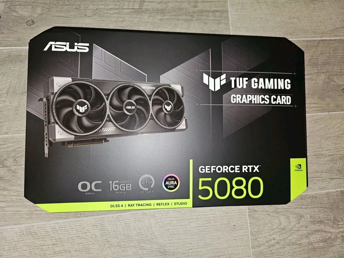 GPU ASUS TUF Gaming GeForce RTX 5080 OC 16GB - Image 1