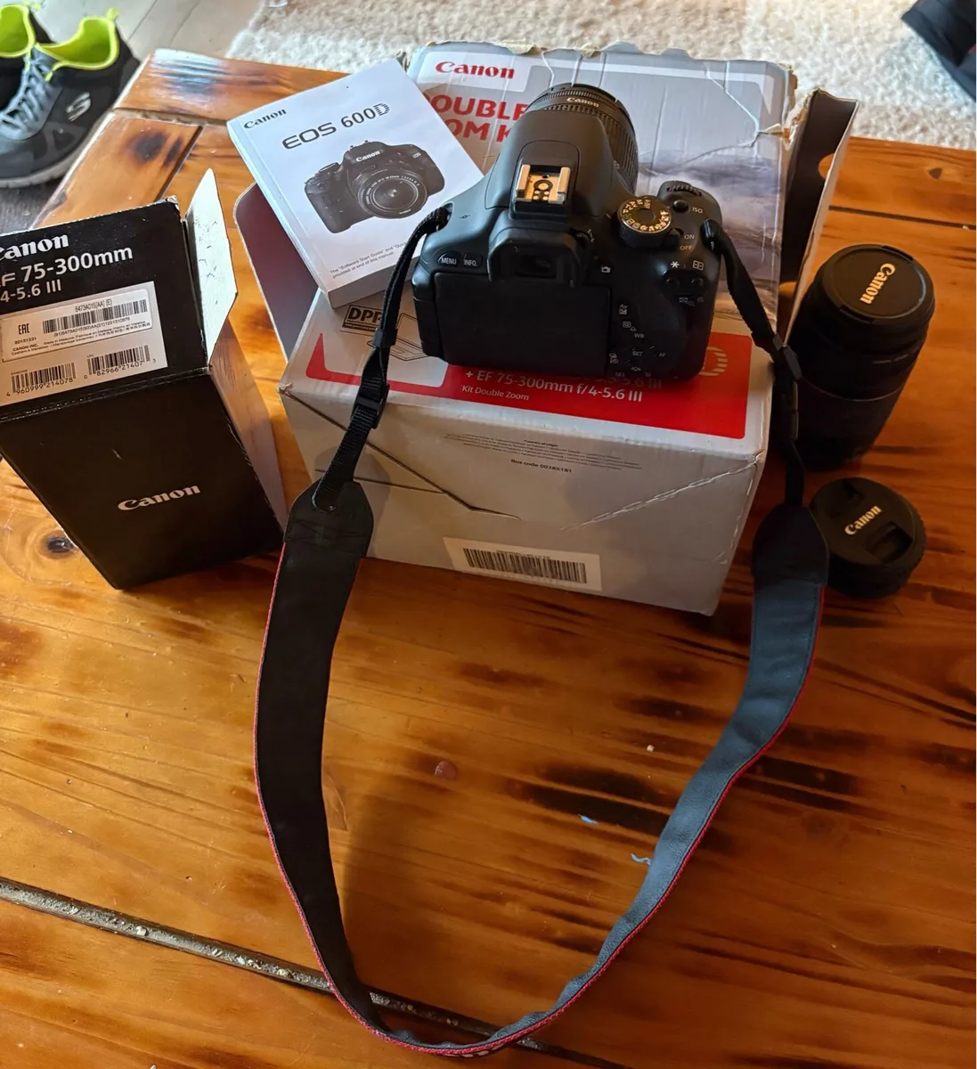 Canon EOS 600D DSLR + 2 Lenses (Double Zoom Kit) - Image 2