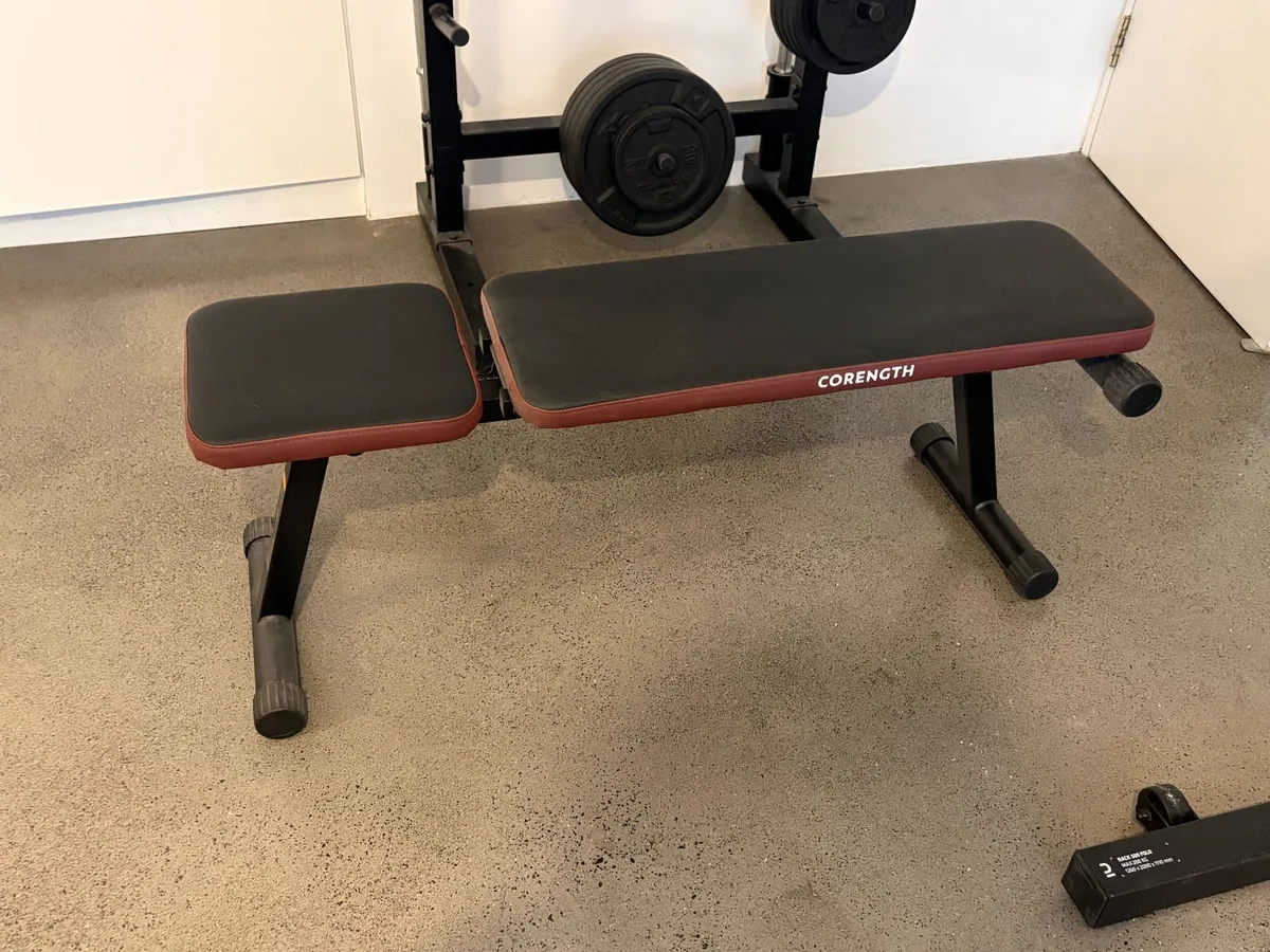 Corength Home Gym Set – Rack, Bench, Bars, Weights - Image 3