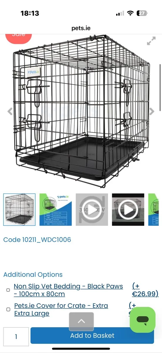 Cage for dog - Image 1