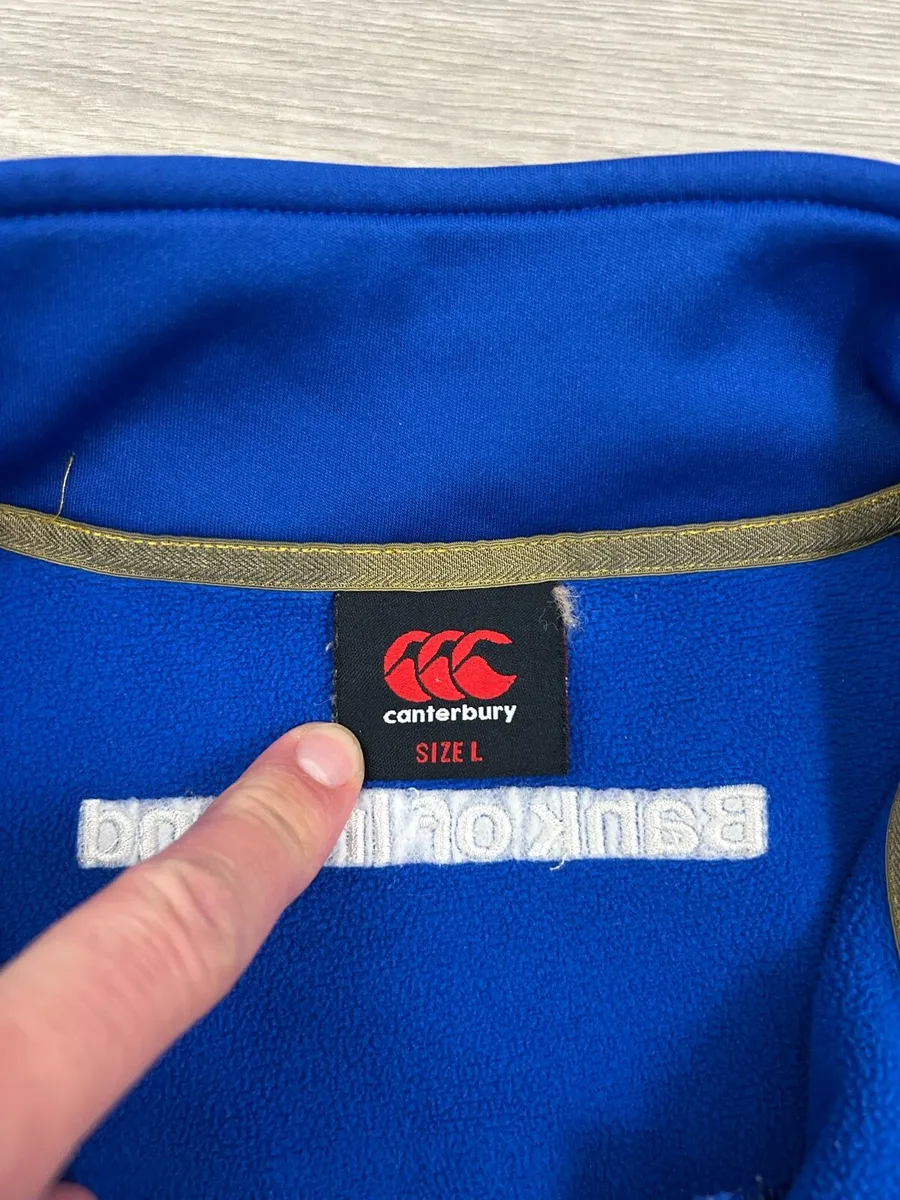Canterbury Leinster Rugby Half Zip Jumper Men L - Image 4